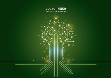 Biçimlendirilmiş elektronik devre biçimli ağaç taşıyıcısı