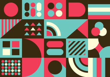 Modern geometrik arkaplanın vektörü