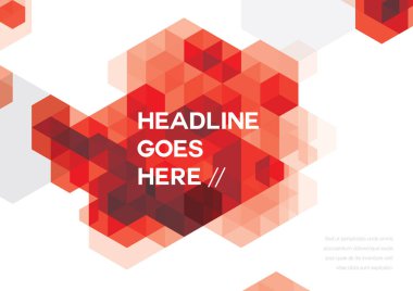 Modern geometrik arkaplanın vektörü