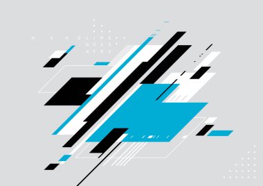 Modern geometrik arkaplanın vektörü