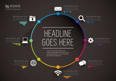 Soyut grafiklerin ve bilgi grafiklerinin vektörü