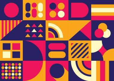 Modern geometrik arkaplanın vektörü