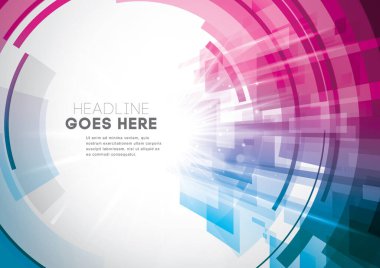 Biçimlendirilmiş geometrik desen ve arkaplan vektörü