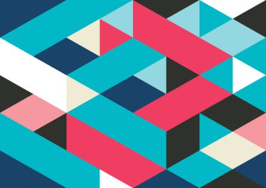 Modern geometrik desen ve arkaplan vektörü