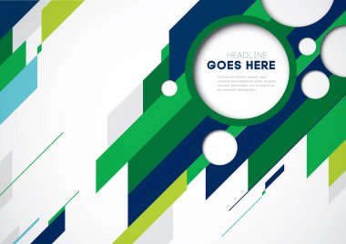 Biçimlendirilmiş geometrik desen ve arkaplan vektörü