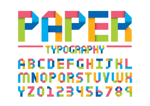 Vector Van Gestileerd Modern Lettertype Alfabet — Stockvector