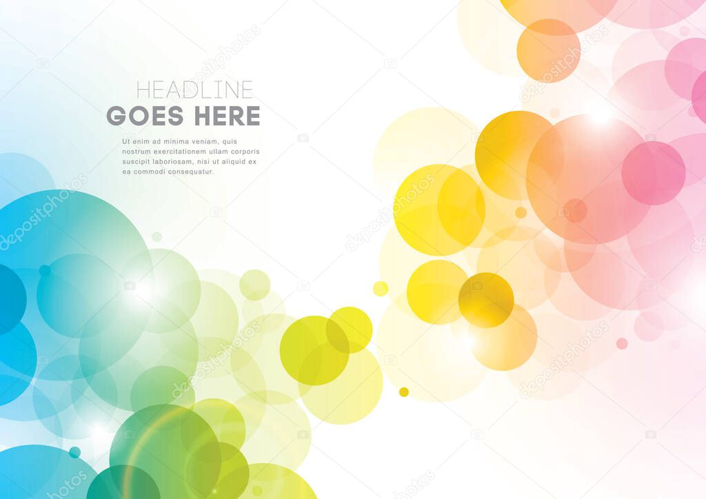 Vector of modern abstract geometric background