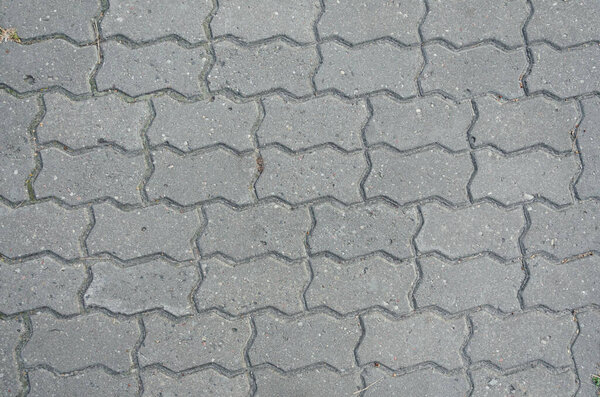 Background texture paving tile with broken