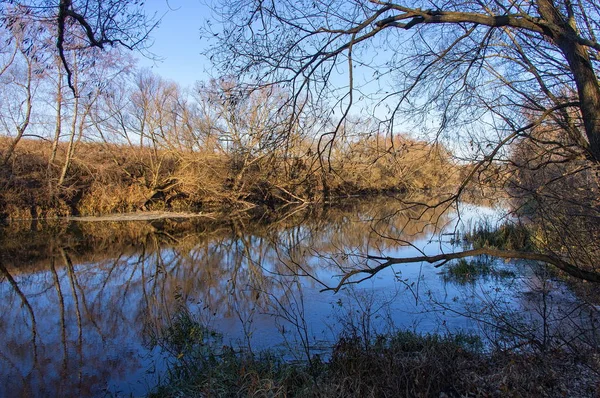 Fiume Storione Nel Cuore Della Città Pozzo Bianco Zaraysk — Foto Stock