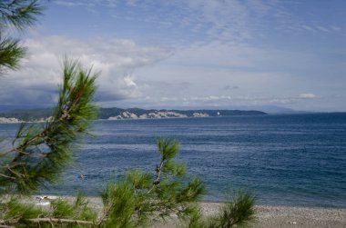 Mavi deniz mavigökyüzü