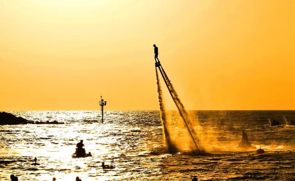 Sunset Beach Dubai deki. Bazı müthiş siluetleri yakaladı.