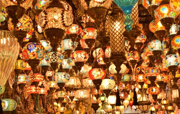 Amazing lights at the Dubai market