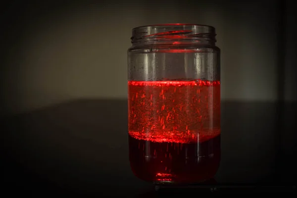 自家製の溶岩ランプの効果 — ストック写真