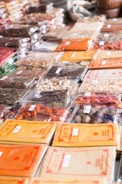 doğal bitki ve baharat bir görünüm