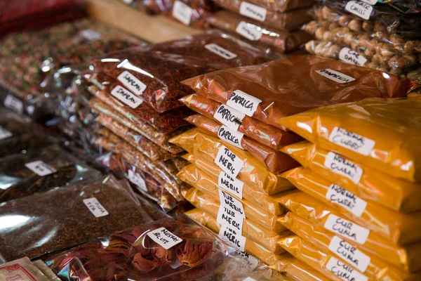 doğal bitki ve baharat bir görünüm