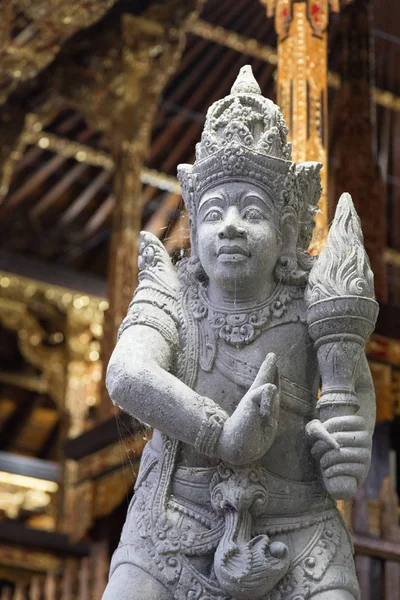 Una Vista Una Estatua Típica Indonesia — Foto de Stock