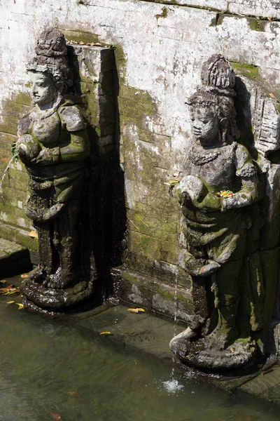 Una Vista Una Estatua Típica Indonesia — Foto de Stock