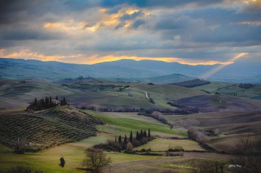 Tuscany manzaralı