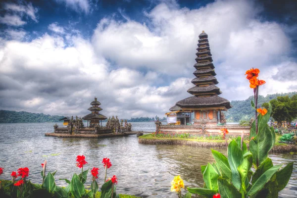 Una Vista Del Tempio Indonesiano — Foto Stock