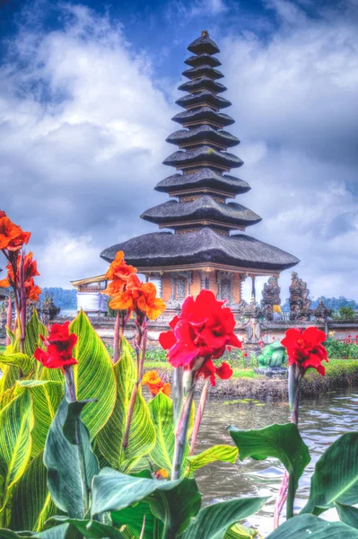 Una Vista Del Tempio Indonesiano — Foto Stock