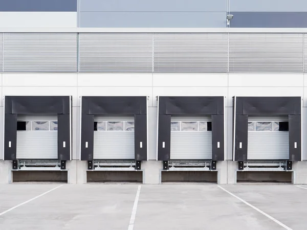 Loading amps of large warehouse — Stock Photo, Image