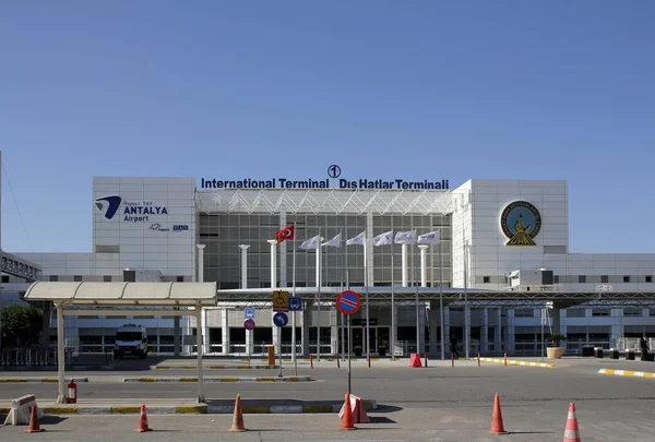 Truthahn Antalya November 2018 Antalya Airport Ein Internationales Terminal Stockfoto