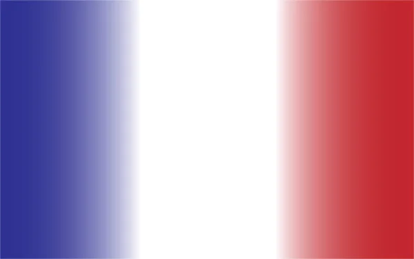 France Flag Colors Background Vector — Stock Photo, Image
