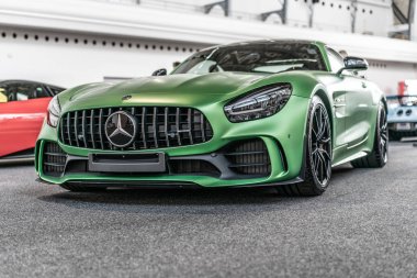 Prag, Çek Cumhuriyeti - 16/5/2019 Mercedes-Benz Amg Gt R