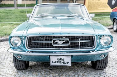 Prag, Çek Cumhuriyeti - 16.5.2019 Ford mustang