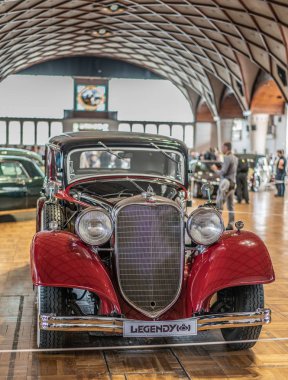 Prag, Çek Cumhuriyeti - 16.5.2019 Eski Lincoln