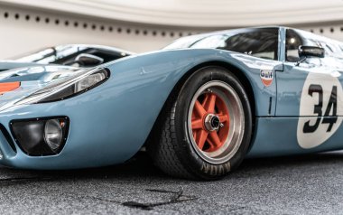 Prag, Çek Cumhuriyeti - 16/5/2019 Eski Ford Gt 40