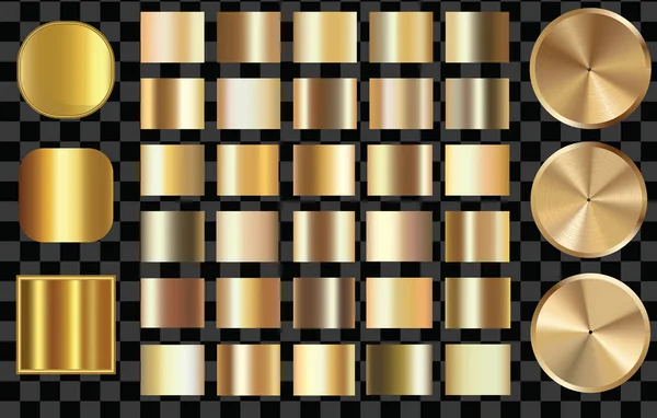Комплект Серебряная Золотая Фоновая Фоновая Фоновая Фоновая Ткань Настоящее Серебро — стоковое фото