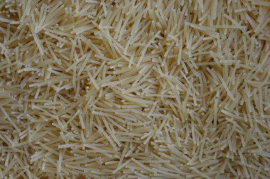 Pişmemiş makarna dokusu arkaplanı