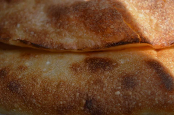 Close Freshly Baked Bread — Stock Photo, Image