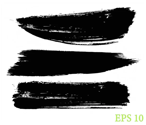 Pinsel Eps Clip Art Farbspritzer Farbstrich — Stockvektor