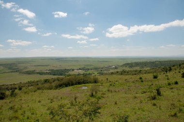 Kenya peyzaj Afrika görünümü