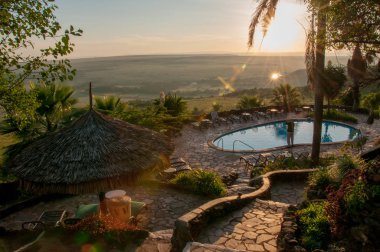 Kenya, Afrika'da harika manzaralı lüks ev