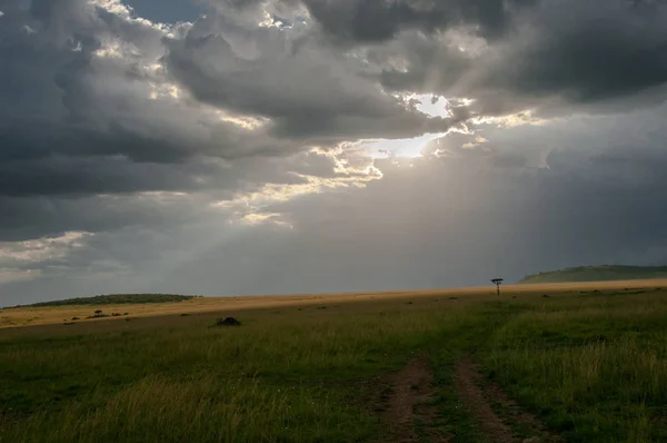 Africa Kenya Cloudy Landscape