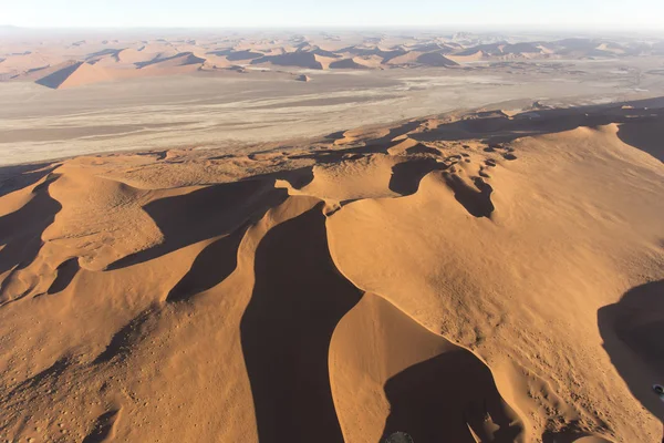 helikopter görünümünü sossusvlei alan Namibya