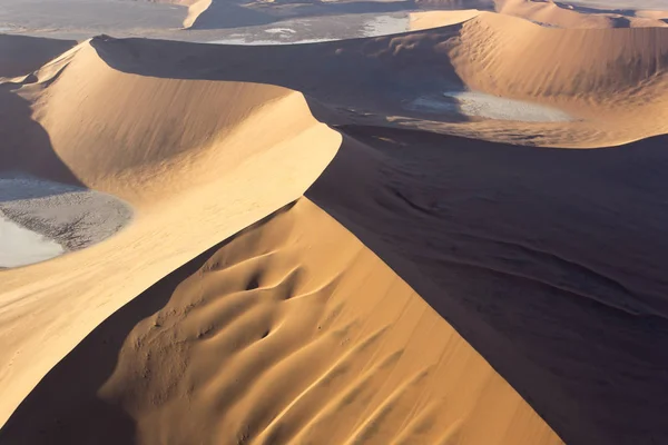 Vue Hélicoptère Région Sossusvlei Namibie — Photo