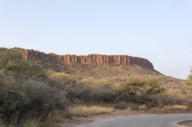 Waterberg Plato görünümünde Namibya, Güney Afrika