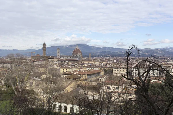 Florence Italie Février 2018 Vue Florence — Photo