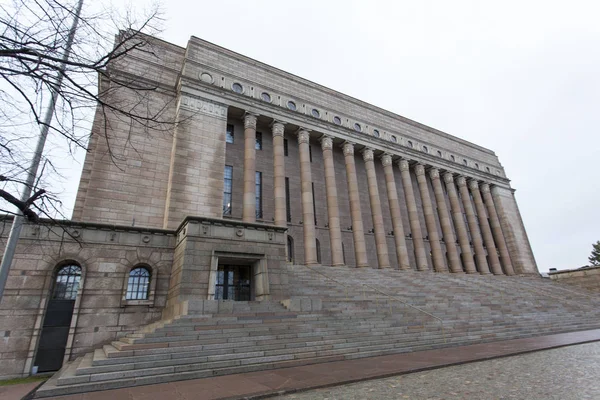 Helsinki Finland December 2017 Parlement Huis Helsinki December 2017 — Stockfoto