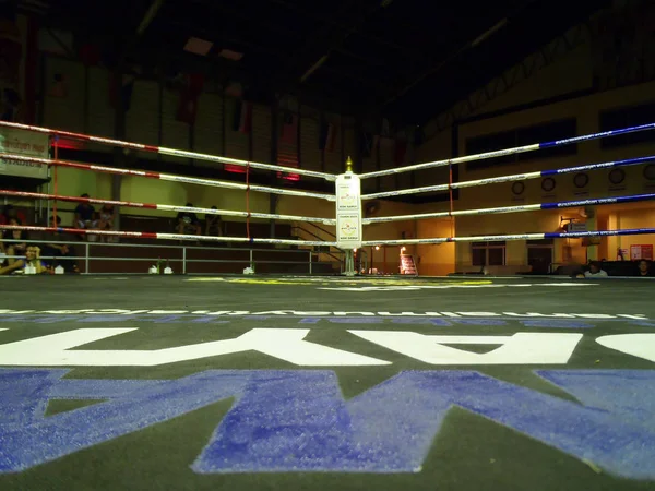 Koh Samui Tailandia Abril 2013 Box Ring Antes Pelea — Foto de Stock