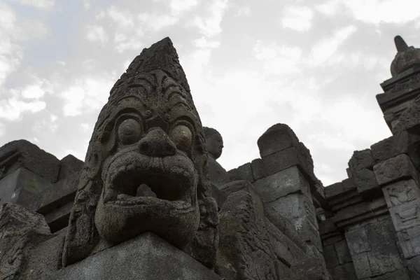 Borobudur Statue Detail Early Morning August Indonesia — Stock Photo, Image