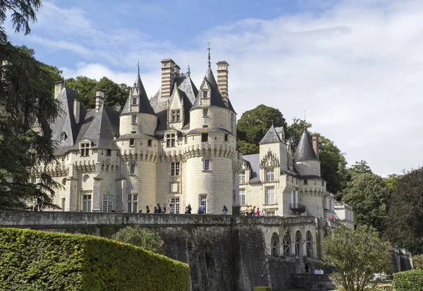 Usse França Agosto 2016 Usse Castle Loire Valley Rigny Usse — Fotografia de Stock