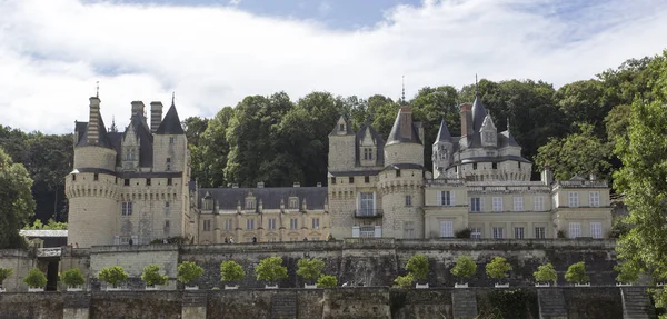 そのほか面 フランスのロワール渓谷の面 フランス 2016 眠れる森の美女の城と呼ばれ 世紀に建てられた 今フランスの歴史的記念碑 — ストック写真