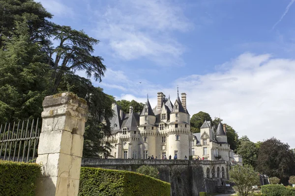 そのほか面 フランスのロワール渓谷の面 フランス 2016 眠れる森の美女の城と呼ばれ 世紀に建てられた 今フランスの歴史的記念碑 — ストック写真