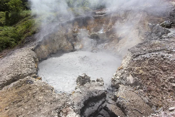 Actividades Geológicas Lago Linau Cerca Manado Países Bajos — Foto de Stock