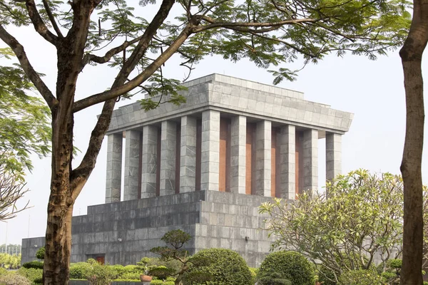 Hanoi Vientam Januari 2017 Chi Minh Mausoleum Hanoi — Stockfoto